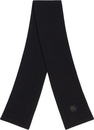 Etro Winter Sjaal - Heren - Wintersjaals - Zwart - ONE Size - Wol - Accessoires