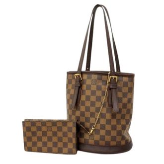 Louis Vuitton Pre-owned Bucket Bags, female, Brown, Size: ONE SIZE Pre-owned Marais Tote