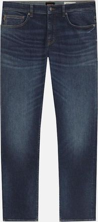 HUGO BOSS Mens Hugo Boss Mens Dark Blue Delaware Slim Fit Jeans - Navy - Size: 30/32/32