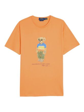 Polo Ralph Lauren T-shirt con stampa - Arancione