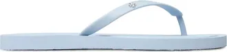 Tory Burch Kira flip flops - women - Thermoplastic Polyurethane (TPU)/Thermoplastic Polyurethane (TPU)/Polyethylene vinyl acetate (PEVA) - 10 - Blue