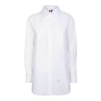 Thom Browne Mujer, Blusas y Camisas, Blanco, Talla: S