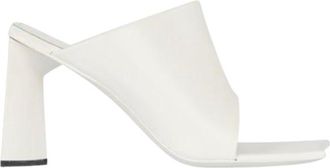 Balenciaga White Moon Heeled Mules Size 39