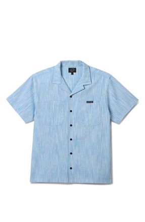 Maui and Sons Ashline Camp Shirt in Light Blue at Nordstrom, Size Xx-Large