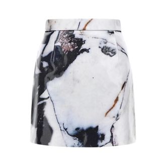 Roberto Cavalli Dames, Rokken, Veelkleurig, Maat: XS Katoen