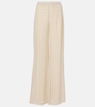 Missoni Lamé wide-leg pants