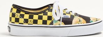 Valentino Garavani Valentino Garavani And Vans Low-Top Fabric Trainer With VLogo Checkerboard Print And Le Chat De La Maison Print Wo