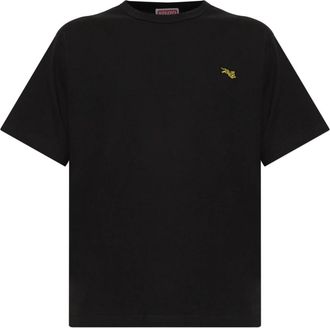 Kenzo Gots Jumping Tiger Crest Klassiek T-shirt - Heren - T-shirts - Zwart - L - Katoen - Tops