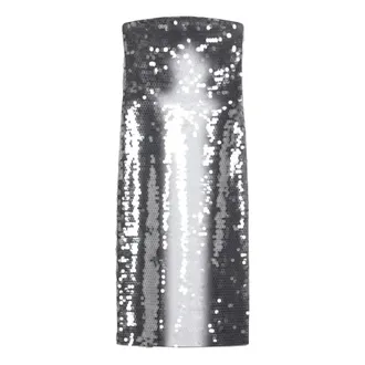 Sportmax Long Dress Elegant Style - female - Sportmax - Party Dresses - Gray - XS - Dresses