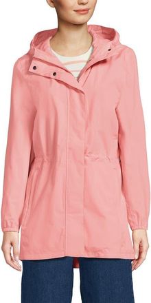 Lands End Squall Packable Waterproof Raincoat in Sunset Coral Pink at Nordstrom, Size X-Large P