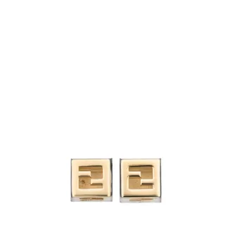 Fendi FF Cube Earrings