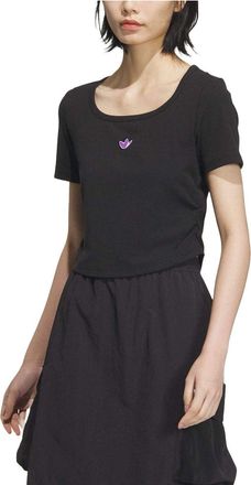 adidas (WMNS) adidas Chinese ValentineAsia Sizing s Day Graphic T-Shirt Black JM2707