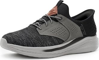 Skechers Slade - Caster Mens Shoes Black/Grey : 11.5 D - Medium, Synthetic