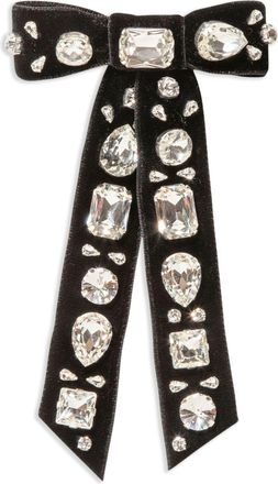 Jennifer Behr Fermaglio con fiocco Lucia - Nero