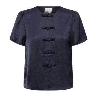 Ichi Ichi - Blouses & Hemden - Dames - Tops - Blauw - Maat: M