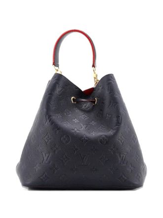 Louis Vuitton NeoNoe Handbag Monogram Empreinte Leather MM bucket bag - Blauw