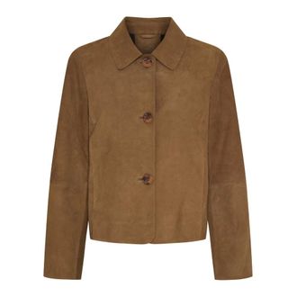 Notyz Notyz - No Rome Su&egrave;de Jas - Dames - Jassen - Bruin - Maat: XL Su&egrave;de