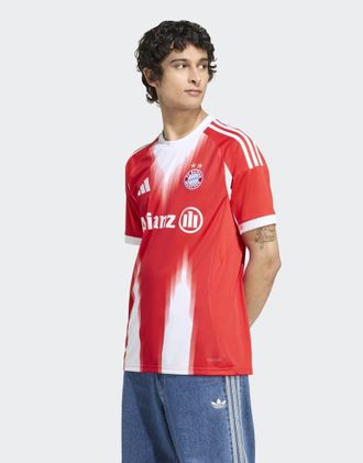 adidas adidas Performance - FC Bayern 25/26 (squadra femminile) - Maglia Home rossa-Rosso