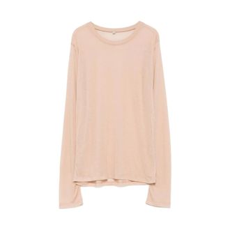 BASERANGE Dames, Tops, Beige, Maat: XS