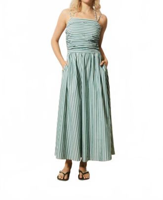 FRNCH Felice Maxi Dress In Green