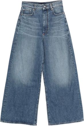 Sportmax Jeans a gamba ampia - Blu