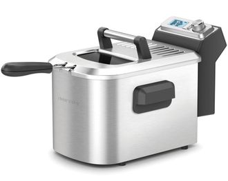 Riviera & Bar Freidora Semi-profesional 4l 2250w Acero Inoxidable - Qfe580 - Riviera & Bar