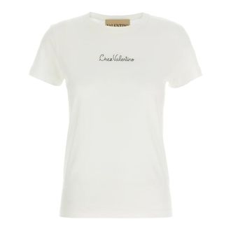 Valentino Garavani Mujer, Camisetas, Blanco, Talla: L