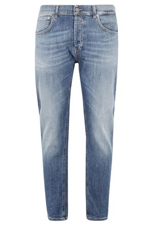 Dondup Dian Mid-Rise Blue Stretch Denim Jeans