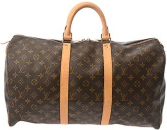 Louis Vuitton Brown Monogram Boston Bag (Pre-Owned)