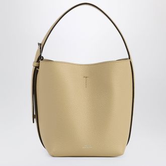 Toteme Tote bag Belted piccola beige in pelle