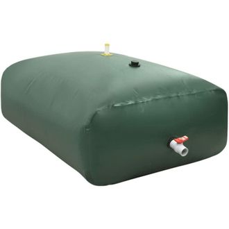 vidaXL Dep&oacute;sito De Agua Plegable Con Grifo Pvc 5000 L Vidaxl
