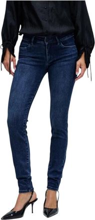 Salsa Wonder Push Up Skinny Jeans - Dames - Skinny Jeans - Blauw - W27 L30 - Denim - Jeans