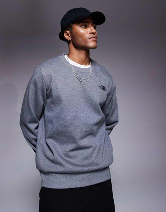 The North Face Simple Dome - Felpa grigio mélange medio