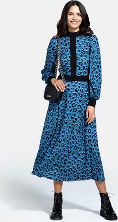 Hot Squash Panelled Midi Dress