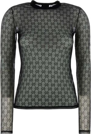 Gucci Black Logo Crew Neck T-Shirt