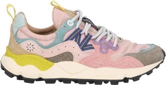 Flower Mountain Outdoor sneaker met technische stof - Dames - Sneakers - Veelkleurig - 40 EU - Su&egrave;de - Schoenen