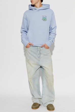 Amiri Jeans With A Vintage Effect, Mens, Light Blue