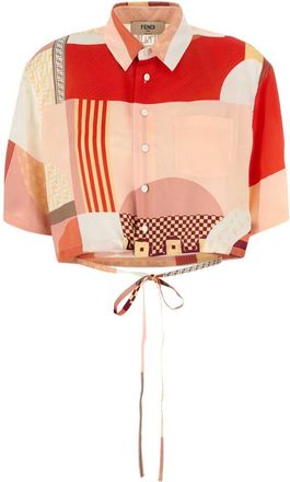 Fendi Shirts Red