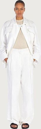 Ferragamo Wide-Leg Trousers - White
