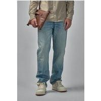 Denham Dagger Mid Blue - Relaxed Fit