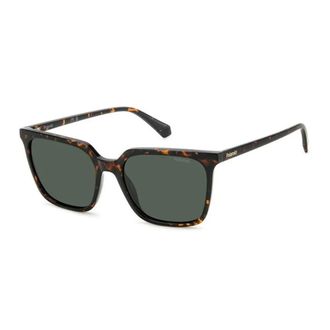 Polaroid Vierkante zonnebril Elegant en essentieel - unisex - Zonnebrillen - Bruin - 55 MM - Accessoires