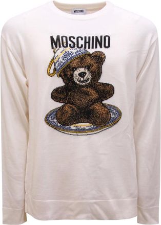 Moschino Hombre, Jerseys, Blanco, Talla: M