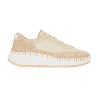 Chlo&eacute; Sneakers, female, Beige, Size: 10 US Nama sneaker