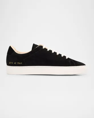 Common Projects Men & apos;s Achilles Sport Suede Low-Top Sneakers