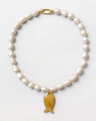By Lilla Sirena Pearl Necklace at Nordstrom, Size 16