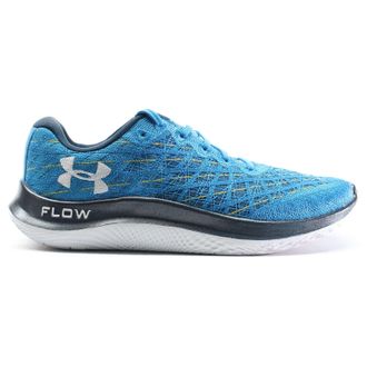 Under Armour Flow Velociti Wind Synthetic Textile Mens Low Top Trainers - Blue Blue - Size:UK 10.5