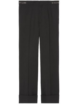 Gucci Wool Cropped Trousers