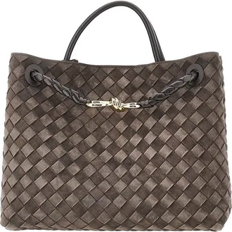 Bottega Veneta Suede leather medium Andiamo bag Woman One Size