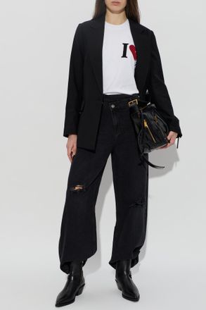 AllSaints Ottie Blazer, Womens, Black