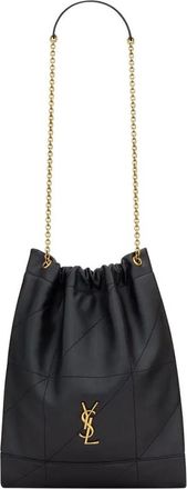 Saint Laurent Tassen, Dames, Zwart, ONE Size, Stijlvolle leren tas met uniek ontwerp